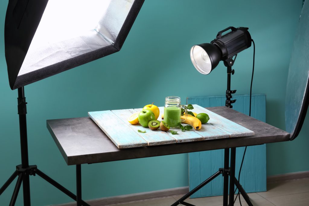 professional equipment juice photo studio concept food photography scaled